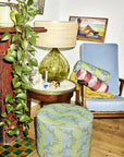 Stack Vine Blots - Artichoke & Dusty Blue | Stripes - Interior Design | Homewares
