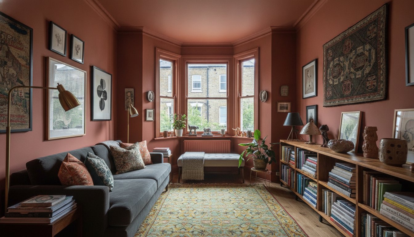 Maximalist Magic: Bold Small Flat Interior Design Ideas for London Living