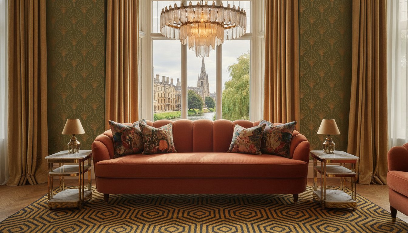 Art Deco Inspired Living Room Cambridge: A Bespoke Design Guide