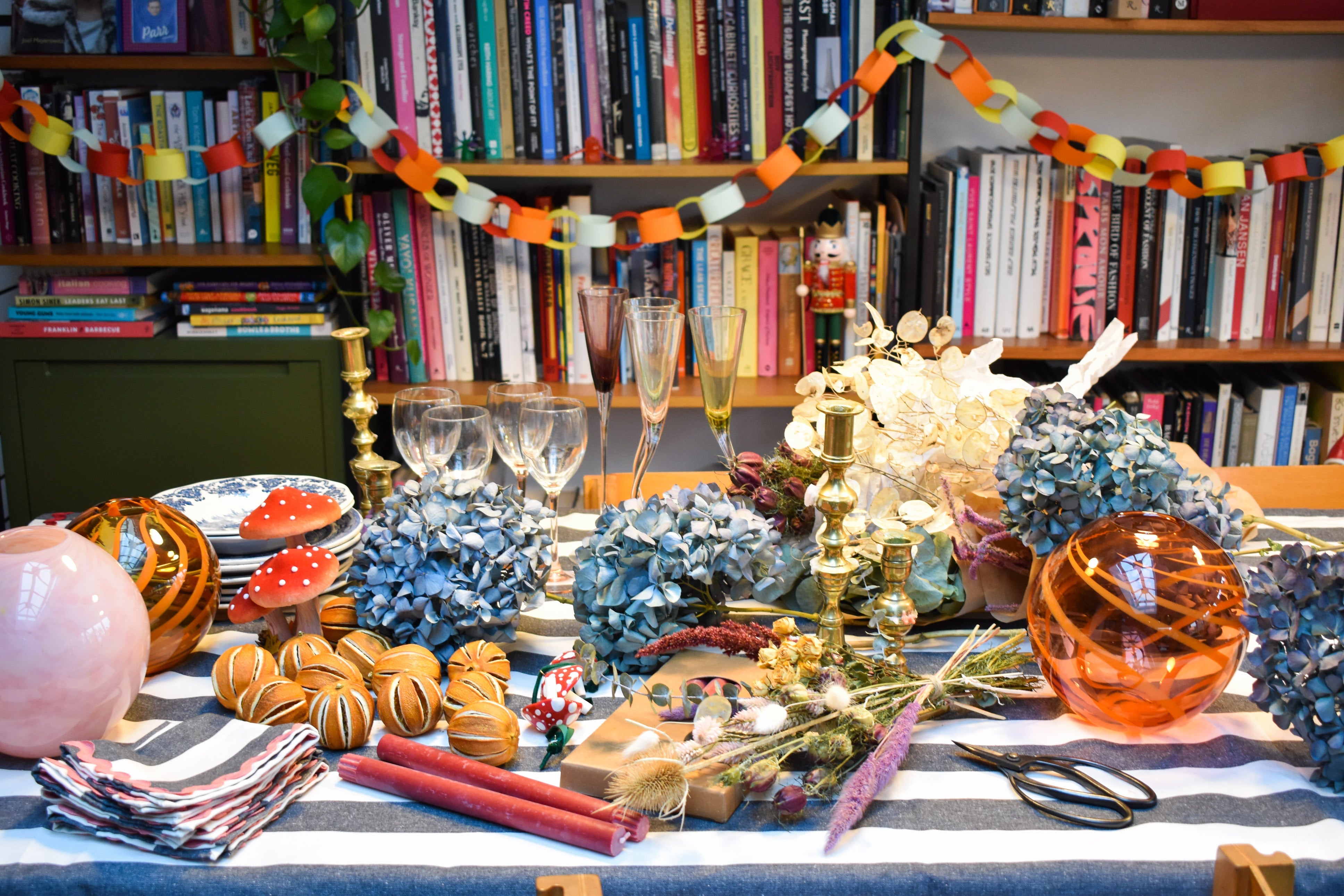 Festive Tablescape - Appreciation Project | Interior Design | Homewares | Dried Flowers | Consultant