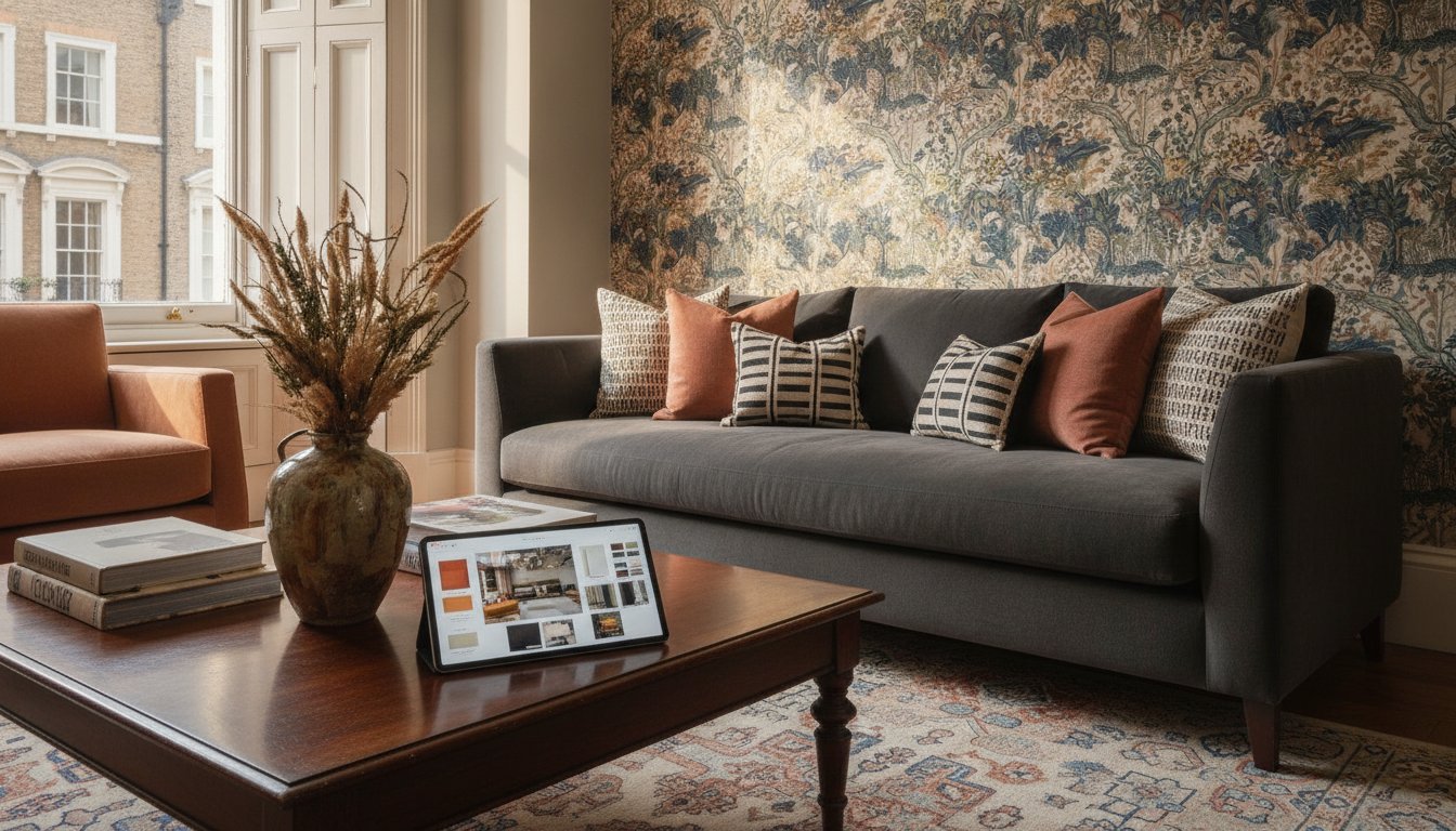 Online Interior Design Services UK: A Guide to Bespoke, Colour-Rich Remote Design
