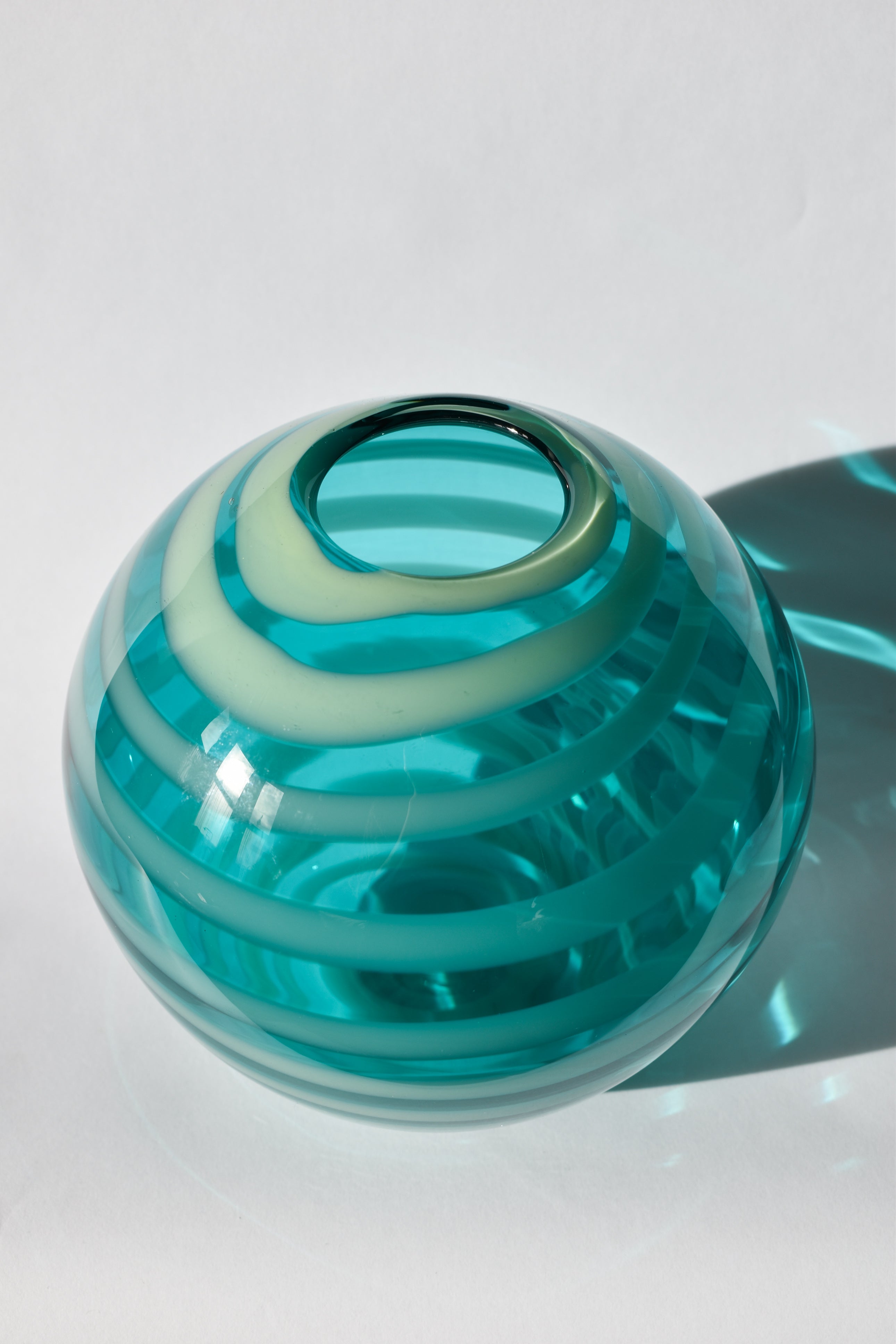Aquamarine Swirl Marble - Interior Design | Homewares | Dried Flowers