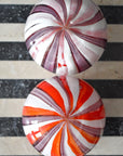 Glass Stripe Paper Weight - Mauve - Interior Design | Homewares | Dried Flowers