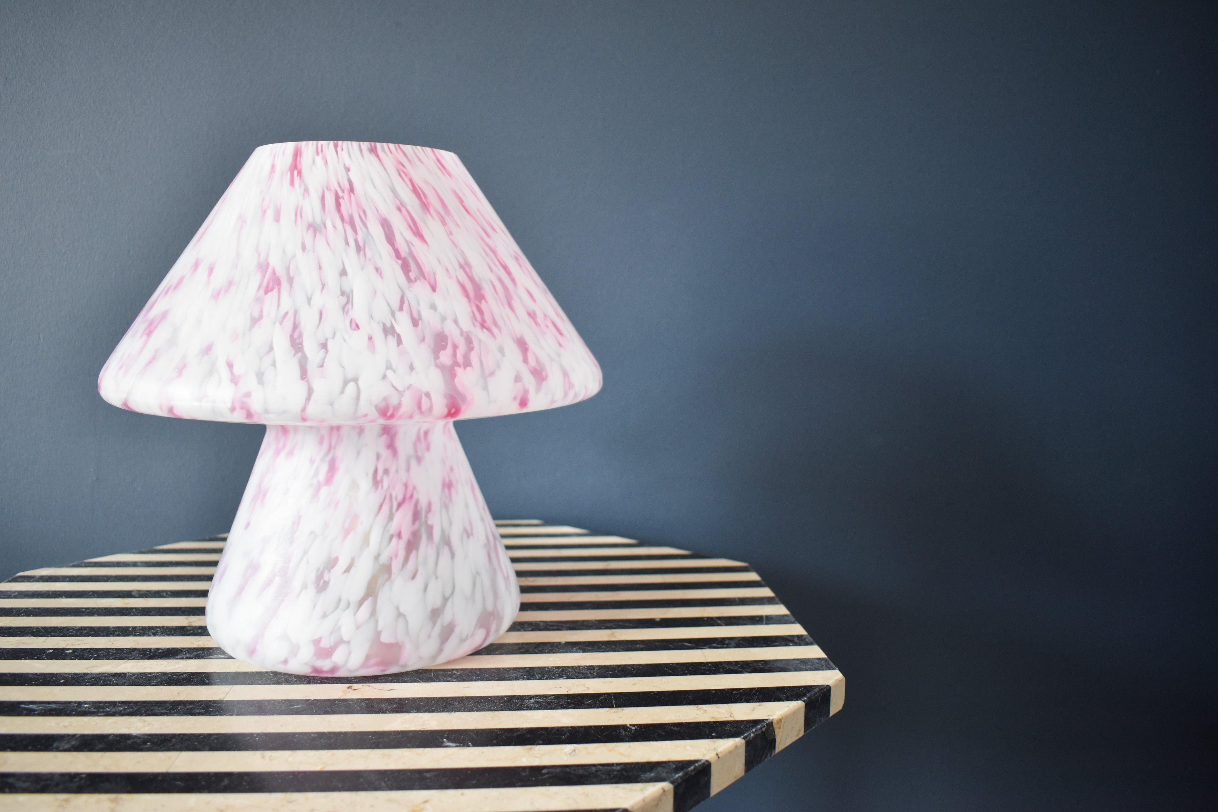 Murano Glass Mushroom Lamp - Interior Design | Homewares | Dried Flowers