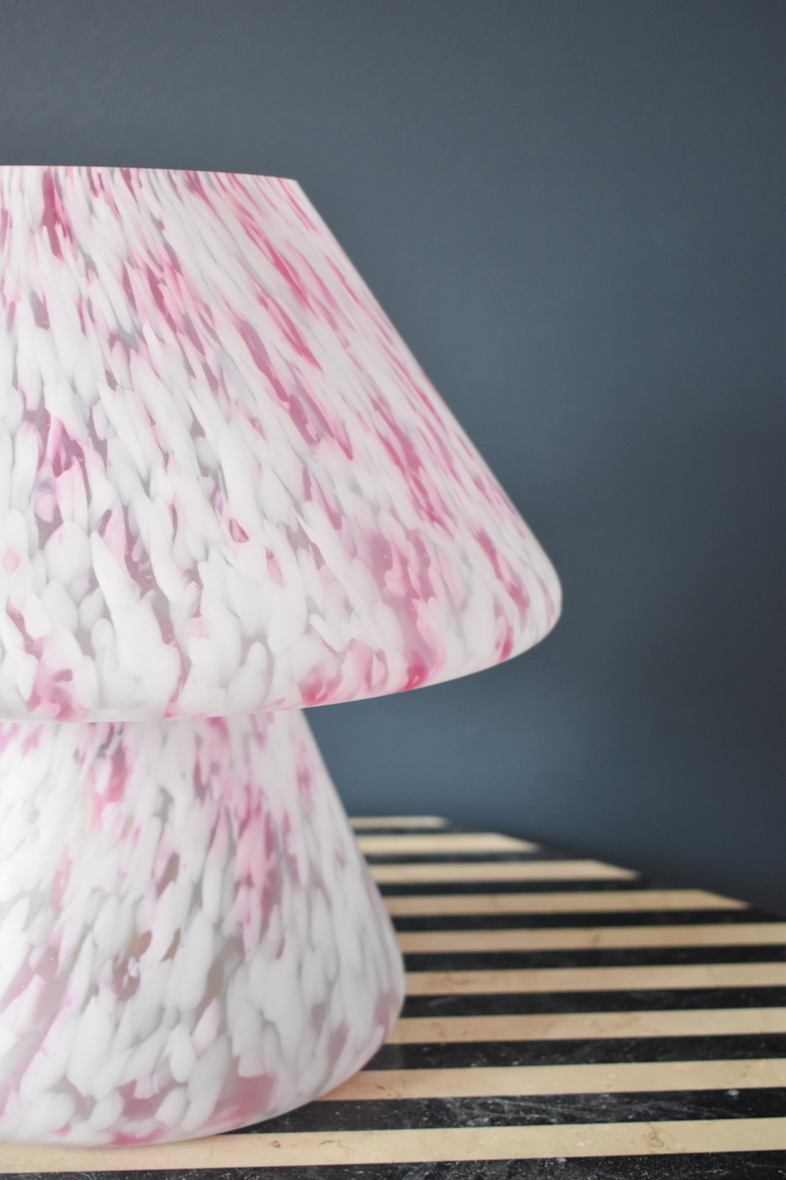 Murano Glass Mushroom Lamp - Interior Design | Homewares | Dried Flowers