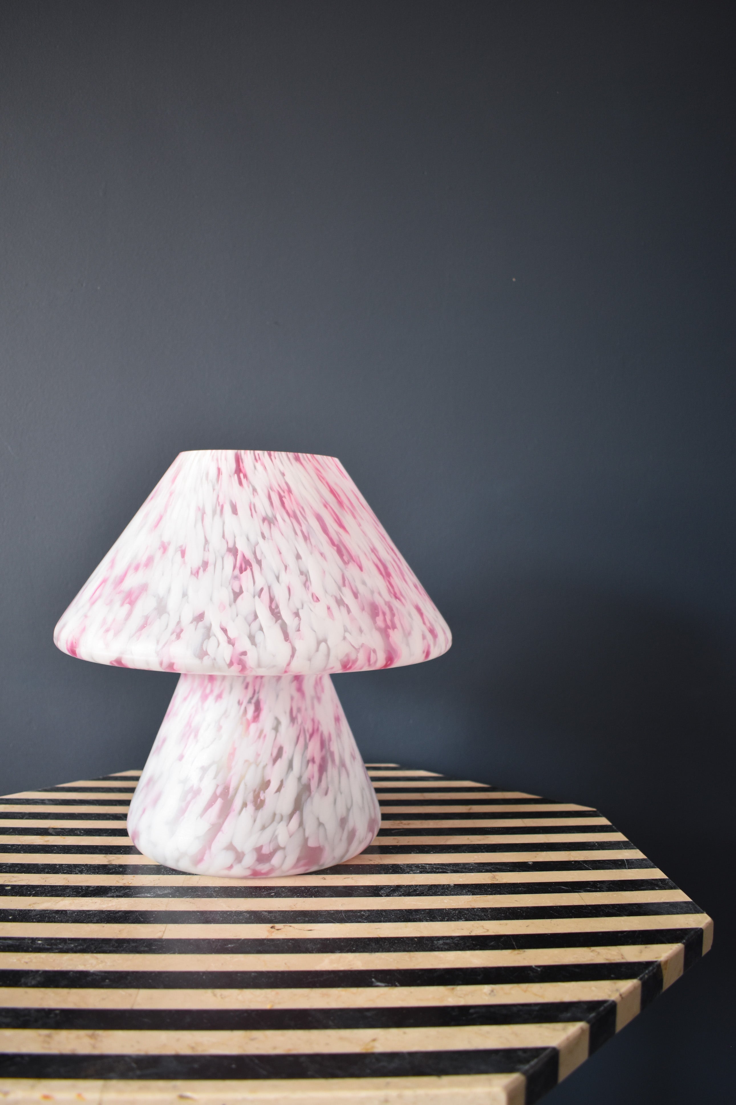 Murano Glass Mushroom Lamp - Interior Design | Homewares | Dried Flowers