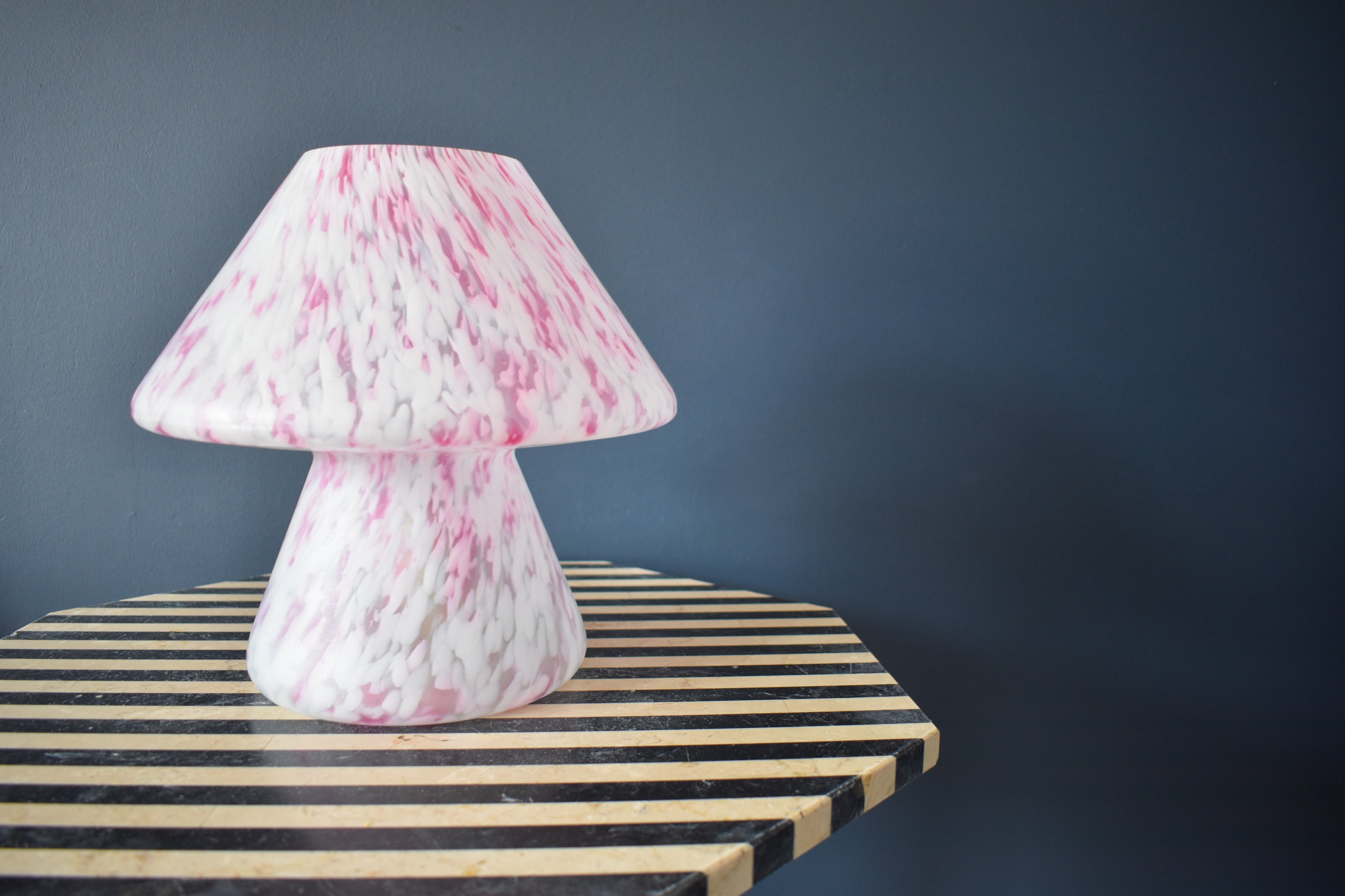 Murano Glass Mushroom Lamp - Interior Design | Homewares | Dried Flowers