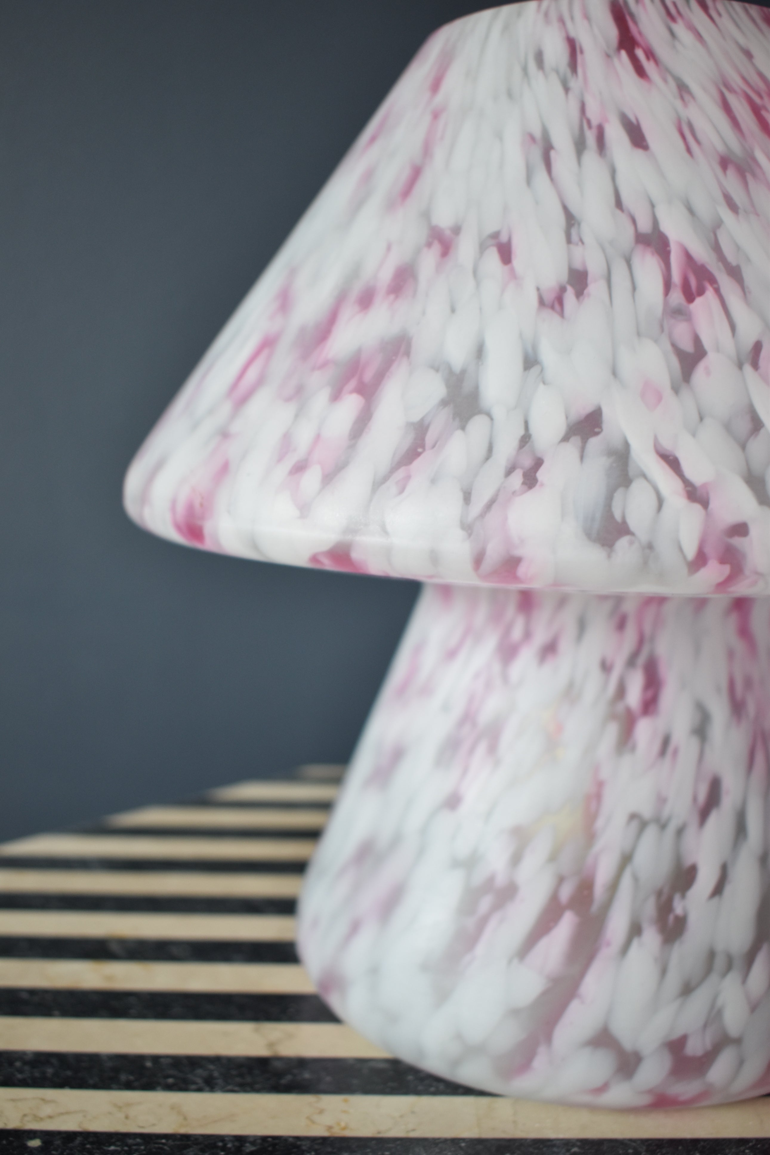 Murano Glass Mushroom Lamp - Interior Design | Homewares | Dried Flowers